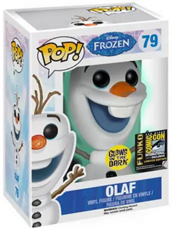 Figurine pop Olaf - Brille dans le Noir - Frozen - La reine des neiges - 1
