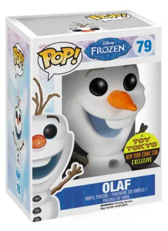 Figurine pop Olaf - Flocké - Frozen - La reine des neiges - 1