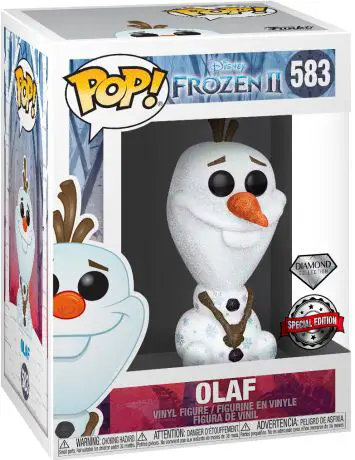 Figurine pop Olaf - Pailleté - Frozen 2 - La reine des neiges 2 - 1