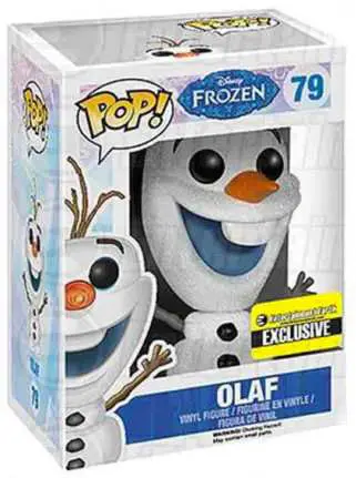Figurine pop Olaf - Pailleté - Frozen - La reine des neiges - 1