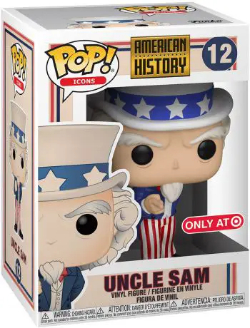 Figurine pop Oncle Sam - Histoire des Etats-Unis - 1