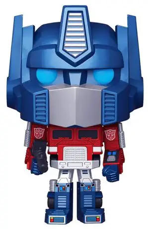 Figurine pop Optimus Prime Métallique - Transformers - 2