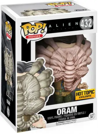 Figurine pop Oram avec Etreigneur de Visage - Alien - 1