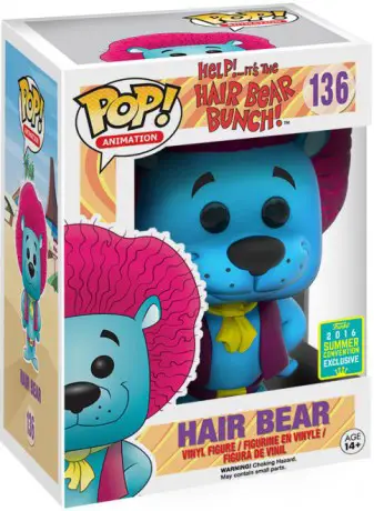 Figurine pop Ours de Cheveux Bleu (Aidez-moi! ... C'est le groupe d'ours de cheveux!) - Hanna-Barbera - 1