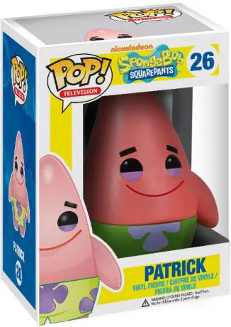 Figurine pop Patrick l'Etoile de Mer - Bob l'éponge - 1
