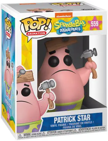 Figurine pop Patrick l'Etoile de Mer - Bob l'éponge - 1