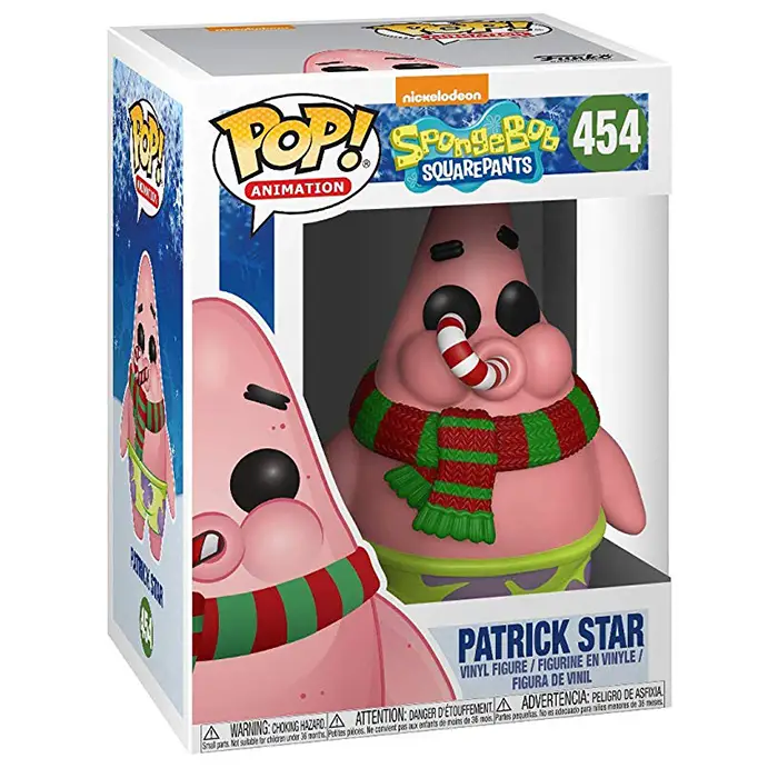 Figurine pop Patrick Star Noël - Bob l'éponge - 2
