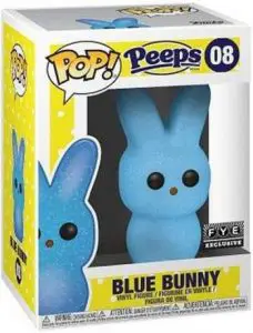 Figurine Peeps Lapin Bleu – Icônes de Pub- #8
