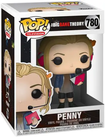 Figurine pop Penny avec ordinateur - The Big Bang Theory - 1