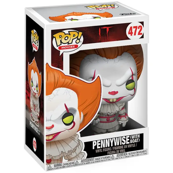 Figurine pop Pennywise with boat - Ça - 2