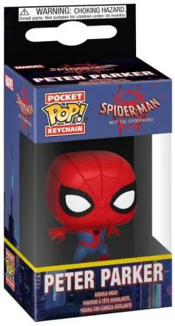 Figurine pop Peter Parker - Porte-clés - Spider-Man : New Generation - 1