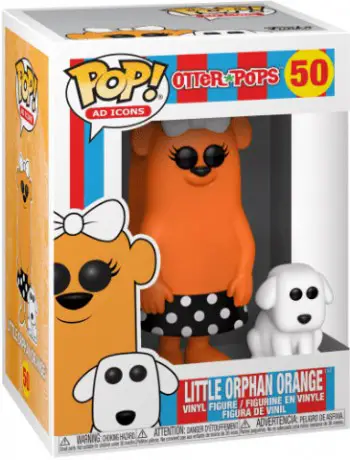 Figurine pop Petite orpheline orange - Otter Pops - 1