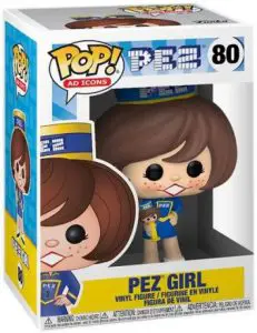 Figurine PEZ Girl Brunette – Icônes de Pub- #80
