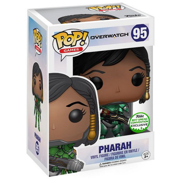 Figurine pop Pharah émeraude - Overwatch - 2
