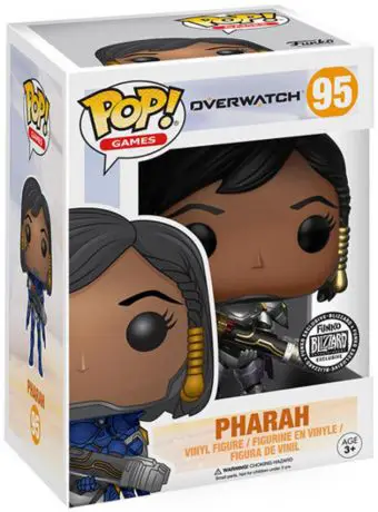 Figurine pop Pharah - Titane - Overwatch - 1