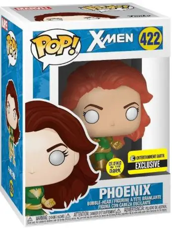 Figurine pop Phoenix avec costume vert - Glows in the Dark - X-Men - 1