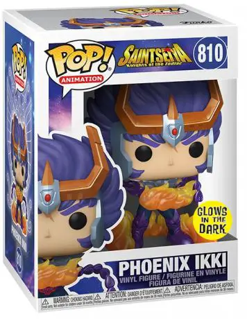 Figurine pop Phoenix Ikki - Brillant dans le noir - Les Chevaliers du Zodiaque - 1