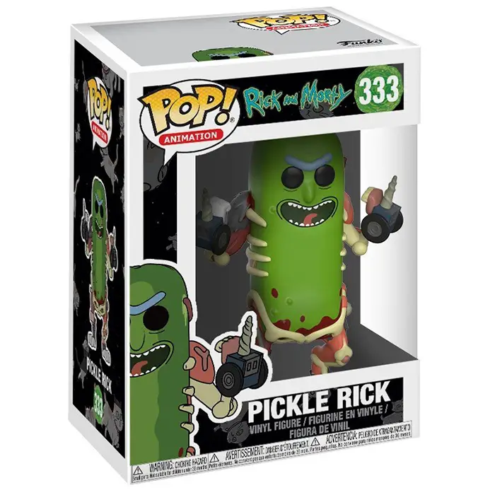 Figurine pop Pickle Rick - Rick et morty - 2