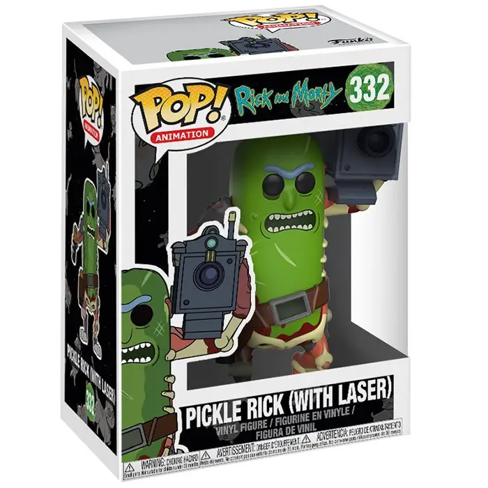 Figurine pop Pickle Rick with laser - Rick et morty - 2