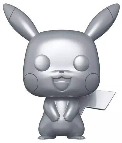 Figurine pop Pikachu Argent - 25 cm - Pokémon - 2