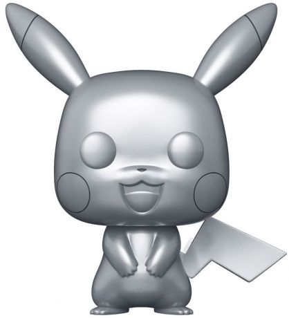 Figurine pop Pikachu Argent - Pokémon - 2