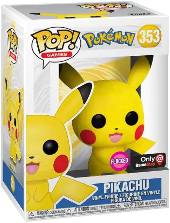 Figurine pop Pikachu - Floqué - Pokémon - 1