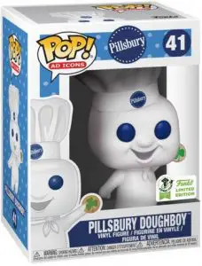 Figurine Pillsbury Doughboy avec Trèfle – Icônes de Pub- #41