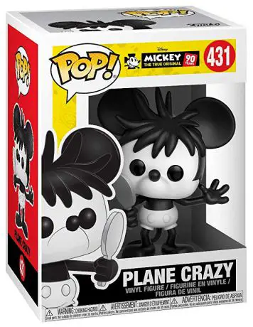 Figurine pop Plane Crazy - Mickey Mouse - 90 Ans - 1