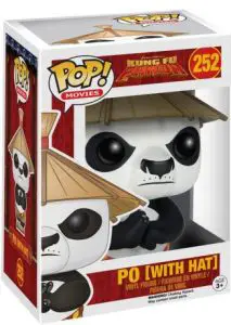 Figurine Po avec chapeau – Kung Fu Panda- #252