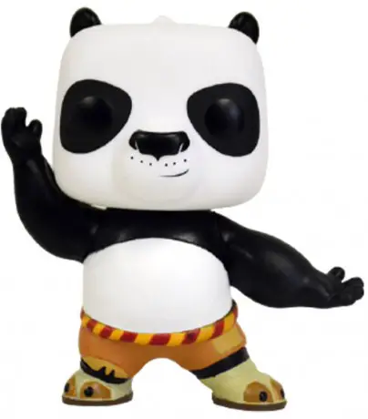 Figurine pop Po Combat - Kung Fu Panda - 2