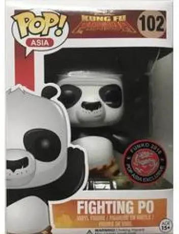 Figurine pop Po Combat - Kung Fu Panda - 1