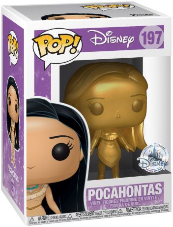 Figurine pop Pocahontas - Or - Pocahontas - 1