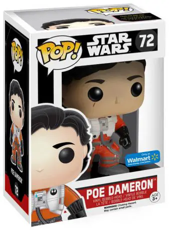 Figurine pop Poe Dameron - Sans Casque - Star Wars 7 : Le Réveil de la Force - 1
