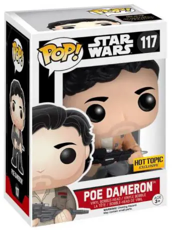 Figurine pop Poe Dameron - Veste et Blaster - Star Wars 7 : Le Réveil de la Force - 1