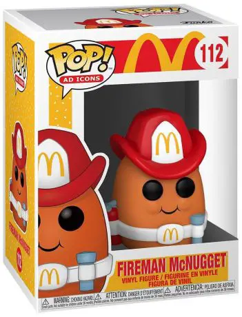 Figurine pop Pompier McNugget - McDonald's - 1