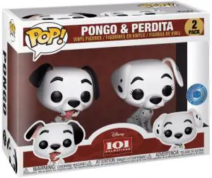 Figurine Pongo & Perdita – 2 pack – Les 101 Dalmatiens