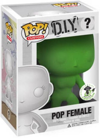 Figurine pop Pop Femme Vert - DIY - Icônes de Pub - 1