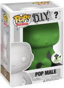 Figurine Pop Homme Vert – Icônes de Pub