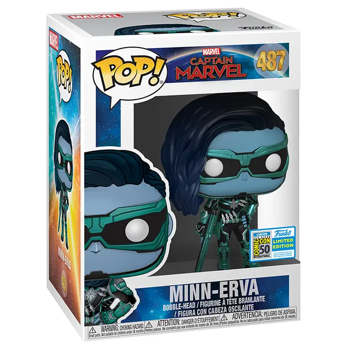Figurine pop Pop Minn-Erva - Captain Marvel - 2