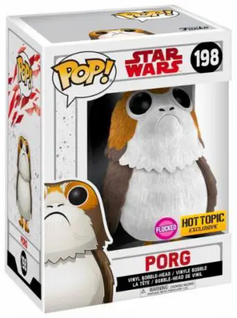 Figurine pop Porg - Flocké - Star Wars 8 : Les Derniers Jedi - 1