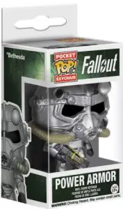 Figurine Power Armor – Porte-clés – Fallout