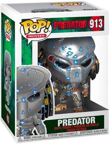 Figurine pop Prédateur avec Armure Electrique Bleue - The Predator - 1
