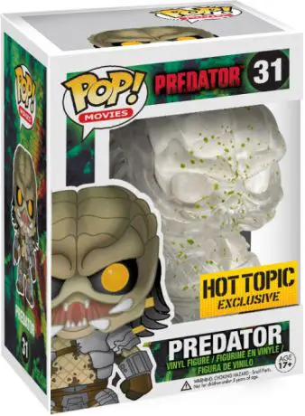 Figurine pop Predator - Ensanglanté & Translucide - The Predator - 1