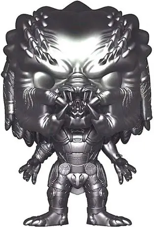 Figurine pop Predator Fugitif - Chromé Noir - The Predator - 2