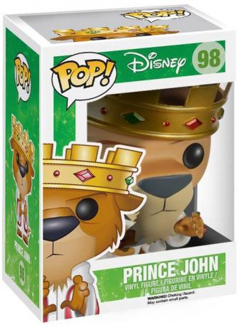 Figurine pop Prince John - Disney premières éditions - 1