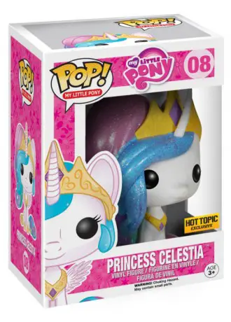 Figurine pop Princess Celestia - Pailleté - My Little Pony - 1