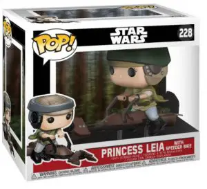 Figurine Princess Leia avec Moto – Star Wars 7 : Le Réveil de la Force- #228