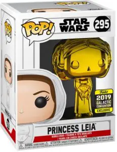 Figurine Princess Leia – Chromé Or – Star Wars : The Clone Wars- #295