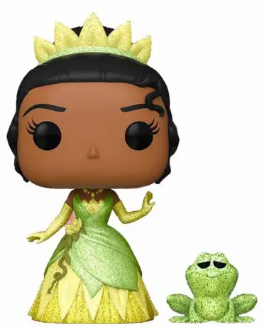 Figurine pop Princesse Tiana et Naveen Glitter - La Princesse et la Grenouille - 2