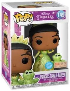 Figurine Princesse Tiana et Naveen Glitter – La Princesse et la Grenouille- #149